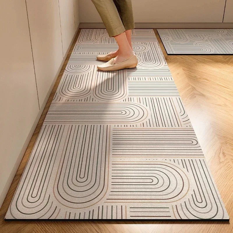 Soft Absorbent Anti-Slip Diatomite Kitchen Floor Mat