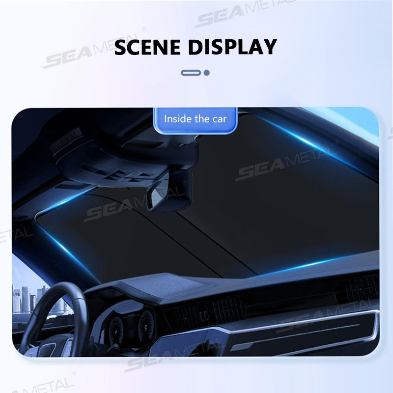 Foldable Car Windshield Sun Shade Cover UV Protection