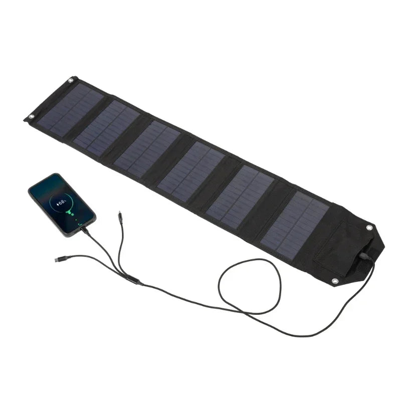 Portable Folding Solar Panel Charger USB 5V 60–100W