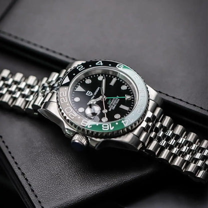 Men's GMT Automatic Watch Stainless Steel 40 mm
