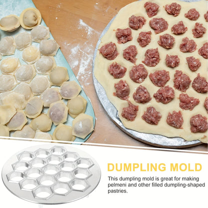 Aluminum 37-Hole Dumpling Maker – Multi-Use Ravioli Mold