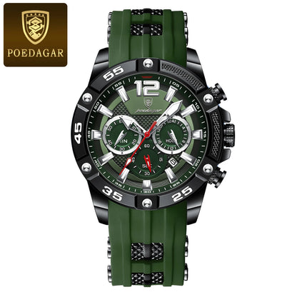 Men’s Chronograph Sports Watch Quartz Waterproof