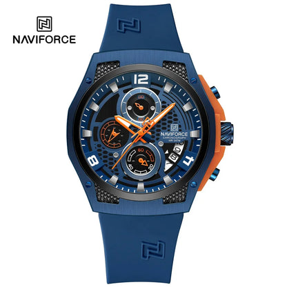 Men’s Sport Quartz Watch With Silicone Strap