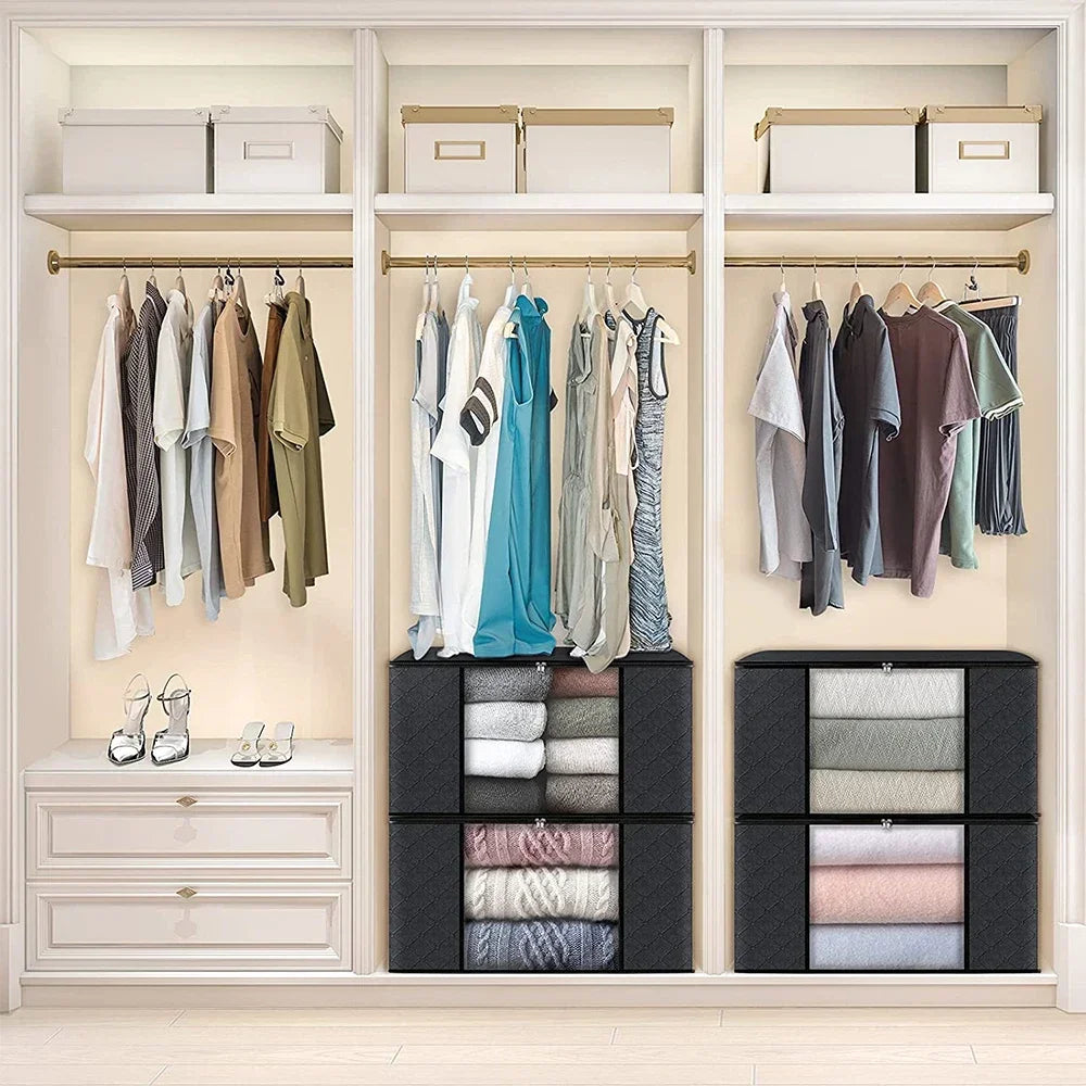 Household Quilt And Clothing Storage Organizer Box