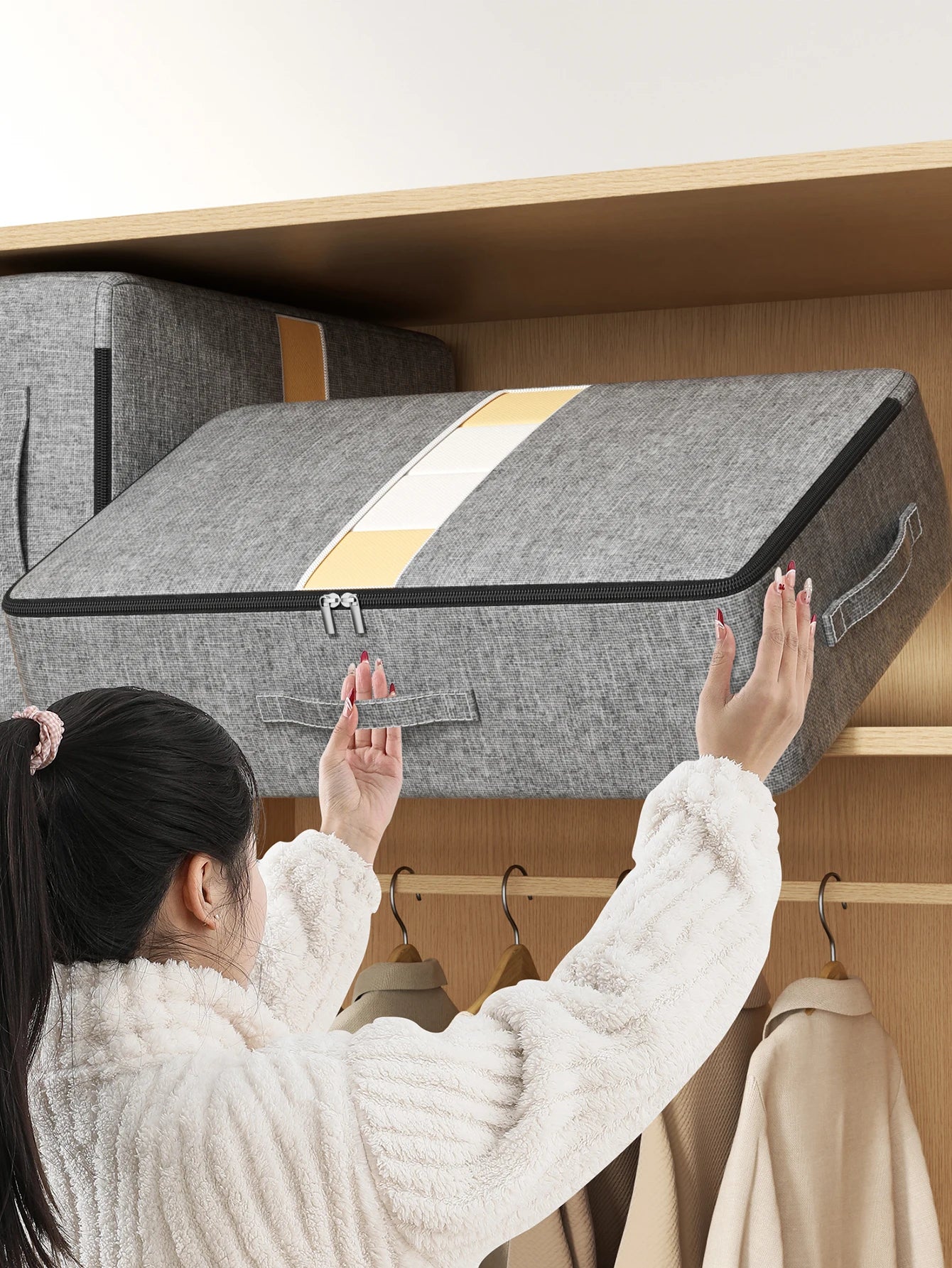 Underbed Clothes Storage Bag – Extra-Large Foldable Organizer