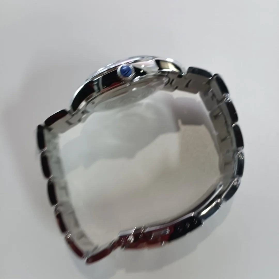 Men’s Sapphire Quartz Watch 38mm Stainless Steel 10ATM