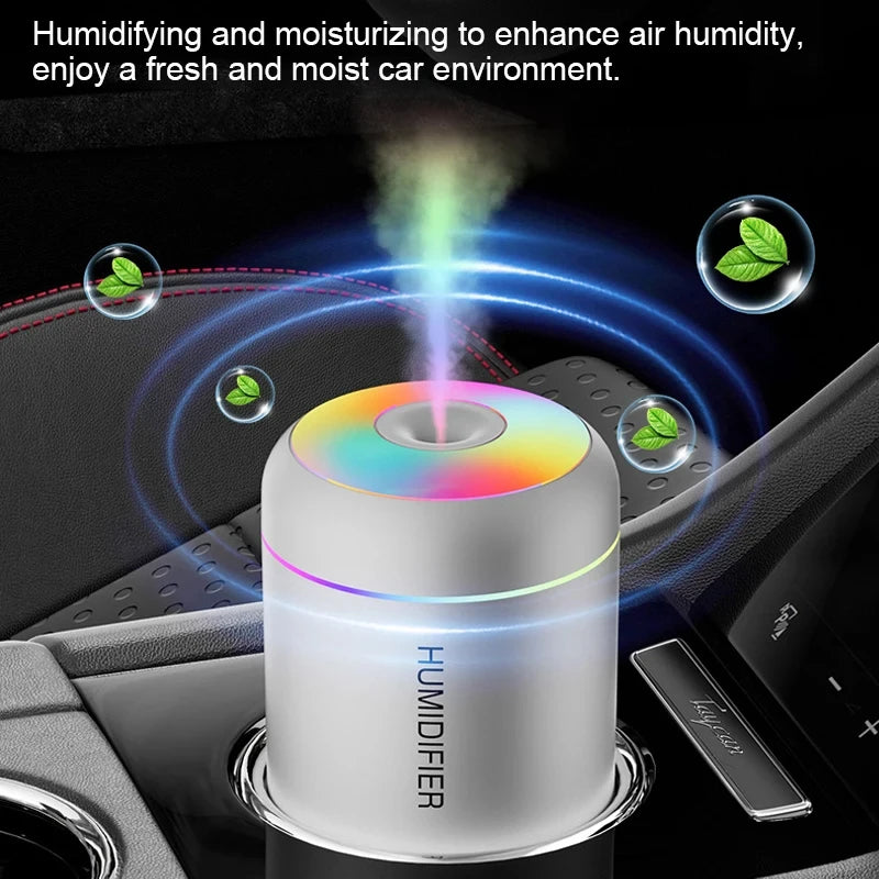 Mini USB Cool Mist Humidifier And Aroma Diffuser