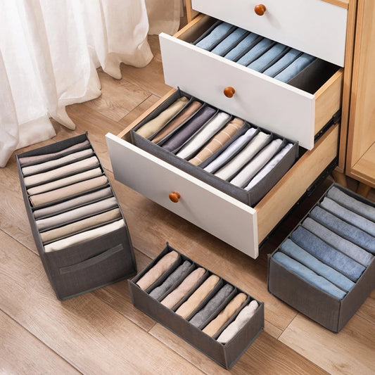 Non-Woven Closet Drawer Organizer for Jeans and Clothes