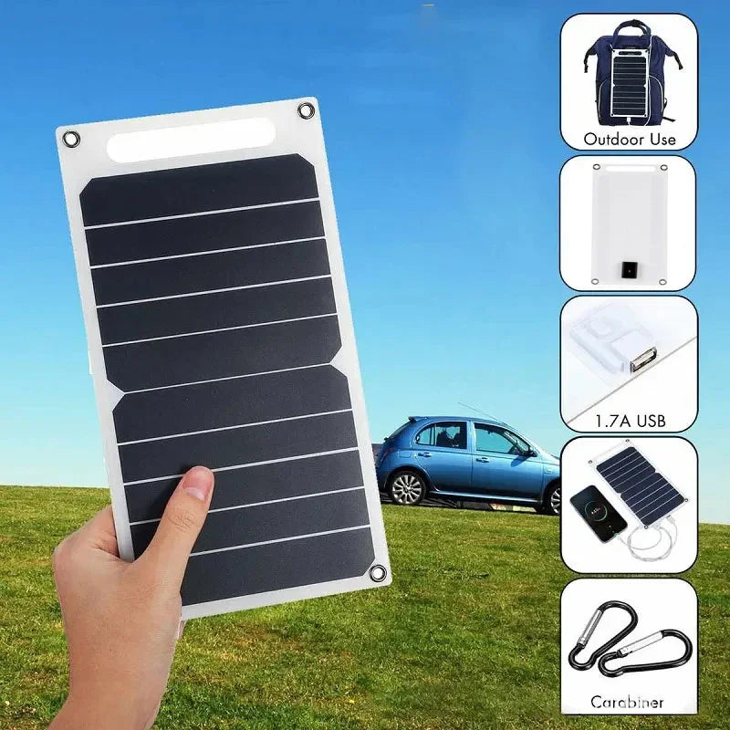 30W Solar Phone Charging Solar Panel – Waterproof & Portable