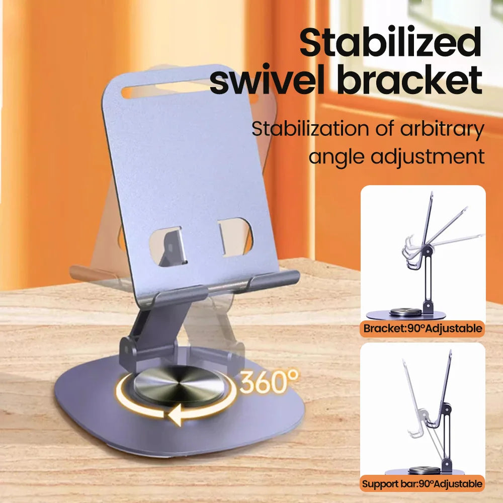 360° Rotating Portable Tablet & Phone Desk Stand
