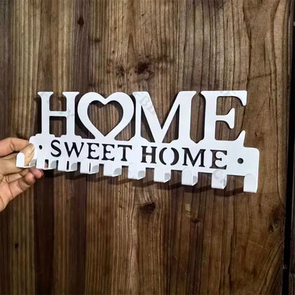 Metal Wall Key Holder Rack – Decorative Wall Hooks