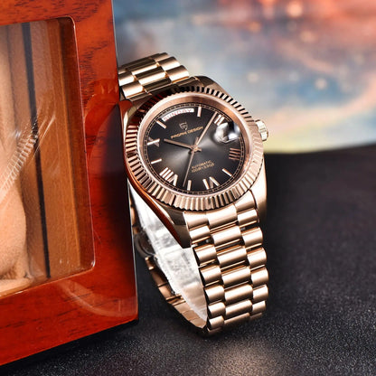 Men's Automatic Luxury Watch With Sapphire Crystal