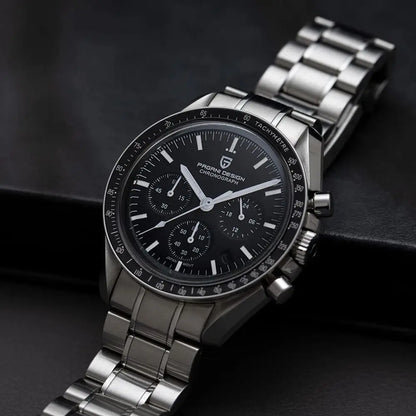 Men’s Moonwatch Chronograph Quartz Watch Sapphire Glass