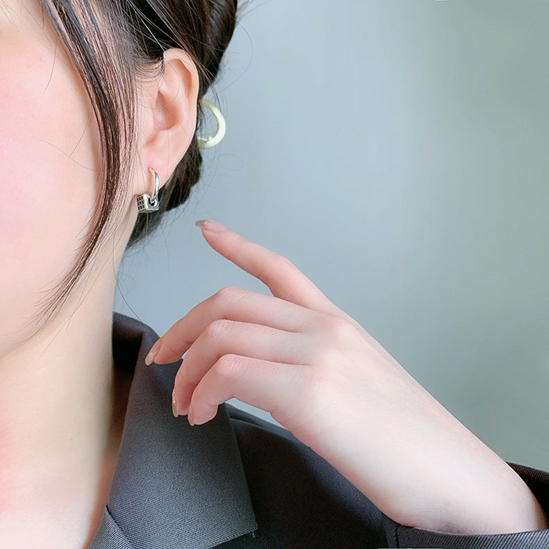 S925 Sterling Silver Spinel Earrings