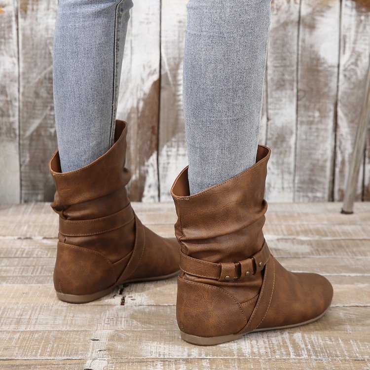 Cowboy Mid-Calf Boots