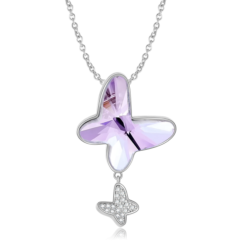Butterfly Sterling Silver Necklace