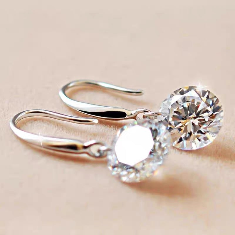 Korean Style S925 Silver Earrings