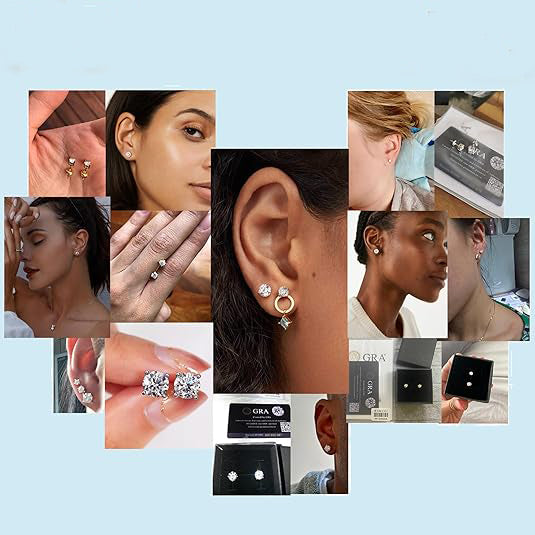 Pure Love S925 Moissanite Earrings