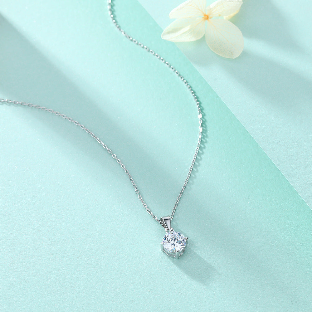 Zircon Sterling Silver Necklace