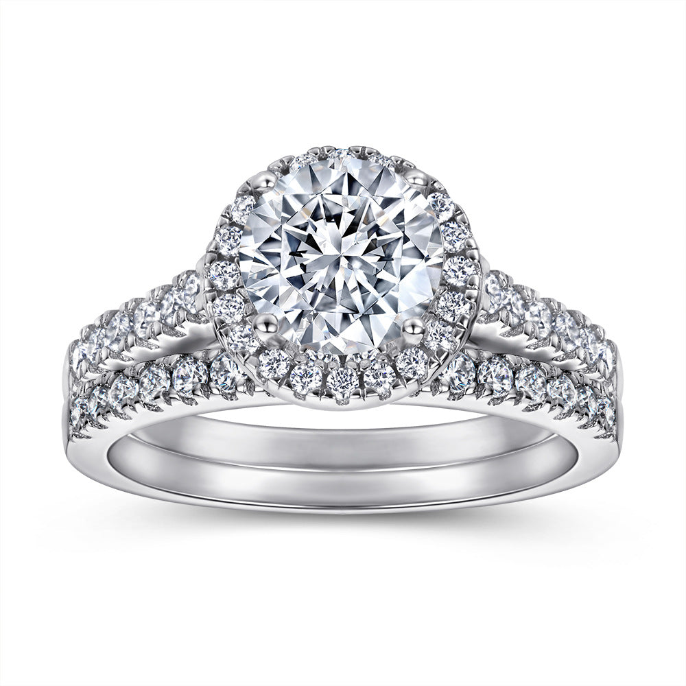 S925 Stacked Sterling Silver Ring