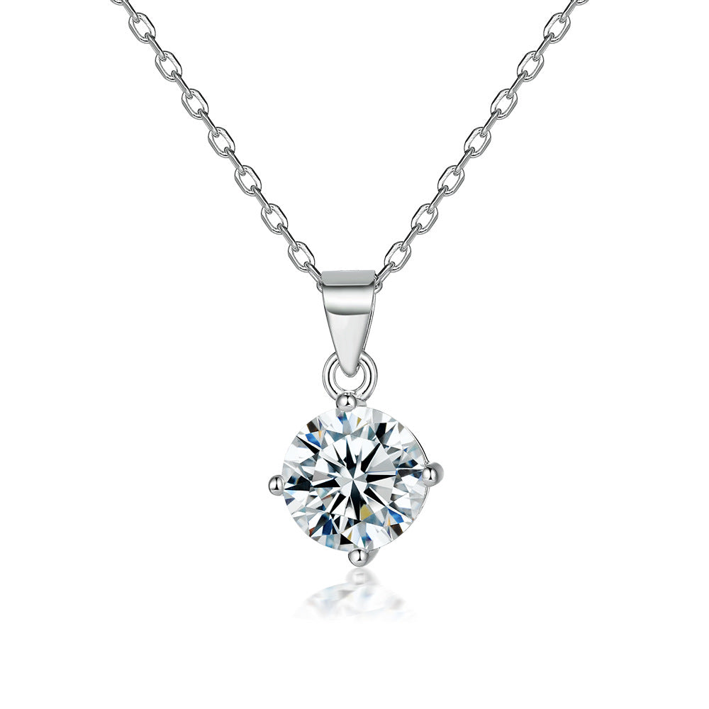 Zircon Sterling Silver Necklace