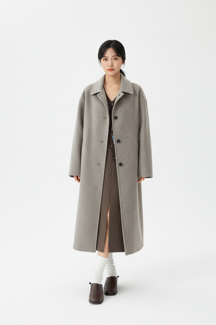 Double-Faced Wool Coat Vintage