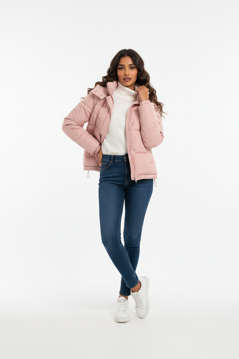 Hooded Padded Winter Coat