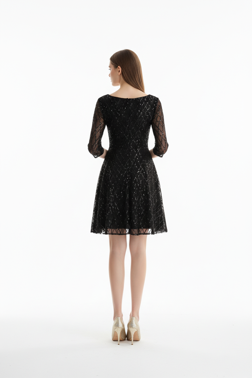 Cocktail Short Dress Black