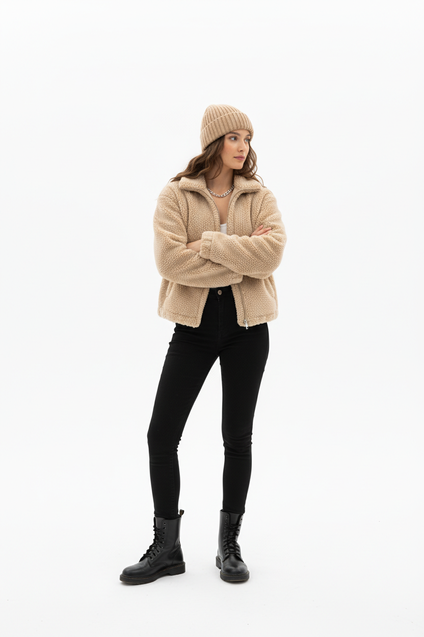 Casual Premium Lamb Wool Coat